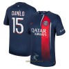 Officiële Voetbalshirt Paris Saint-Germain Danilo 15 Thuis 2023-24 - Heren
